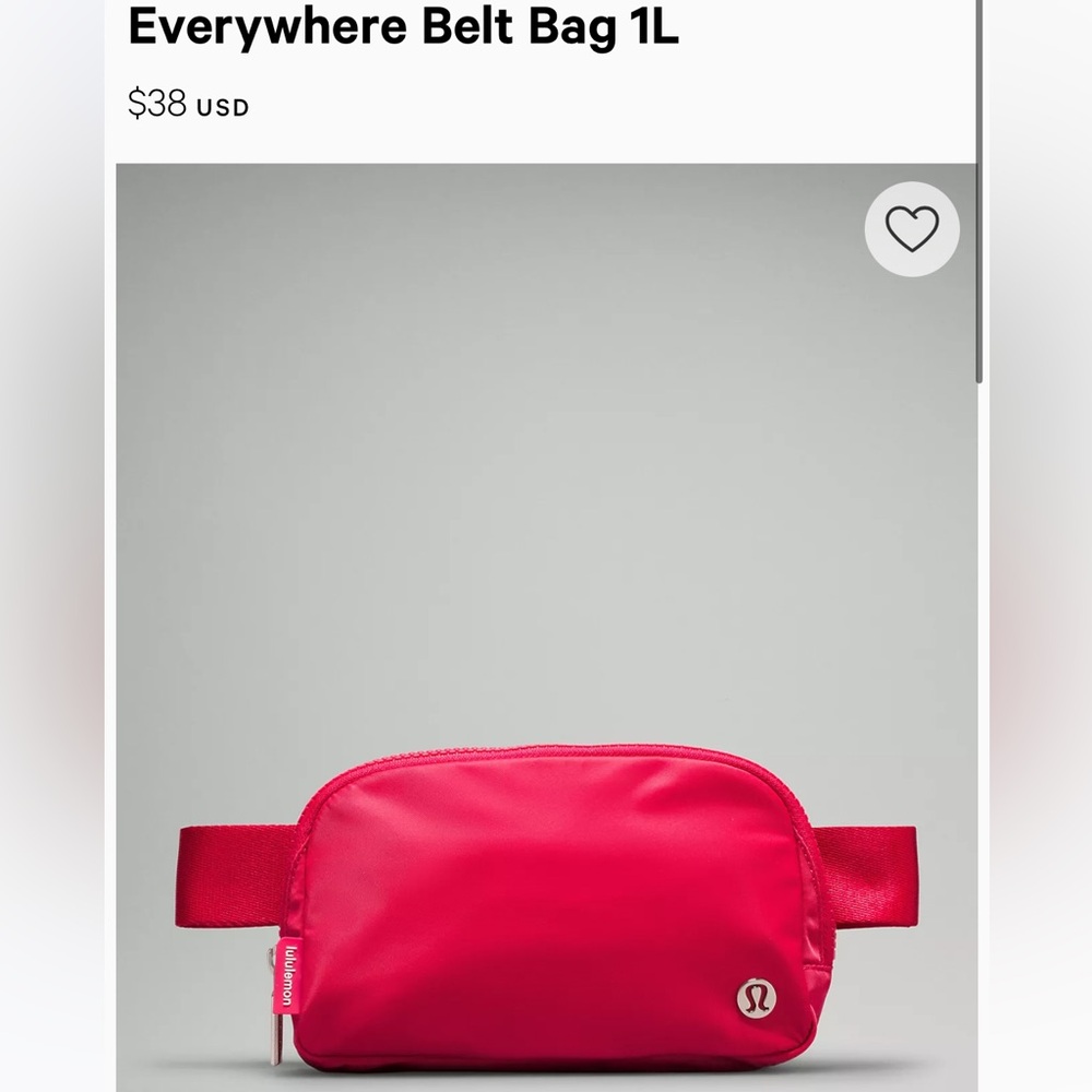 Lululem belt bag